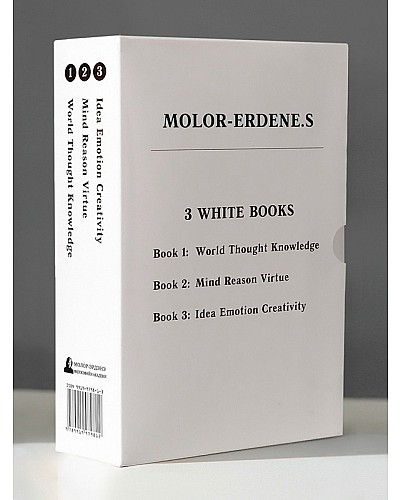 Molor-Erdene 3 white books