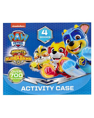 Paw patrol mighty pups super paws activity case