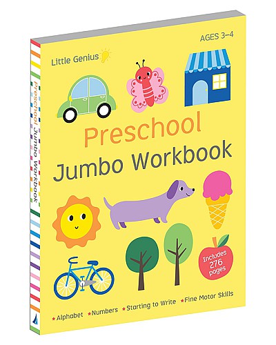 Little Genius:  Jumbo Workbook - Preschool